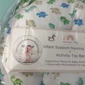 Dinosaur theme Baby Infant Support Nursing Pillow